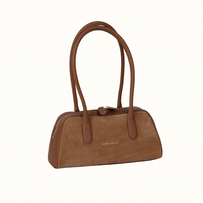 Capri Suede Shoulder Bag