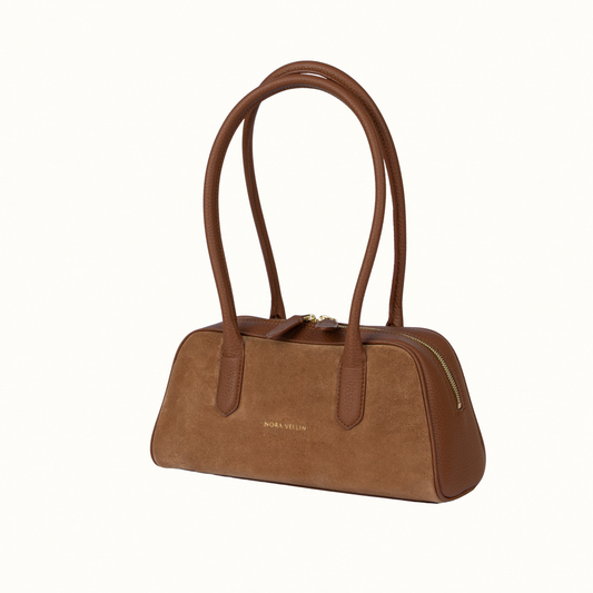 Capri Suede Shoulder Bag